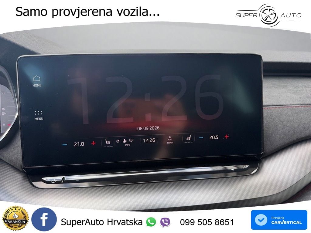 Škoda Octavia Combi RS 2.0 TDI (200 KS) DSG LED+GR SJED+ACC