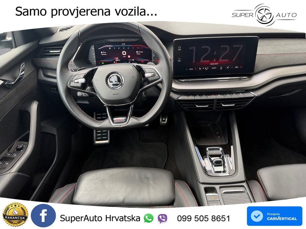 Škoda Octavia Combi RS 2.0 TDI (200 KS) DSG LED+GR SJED+ACC