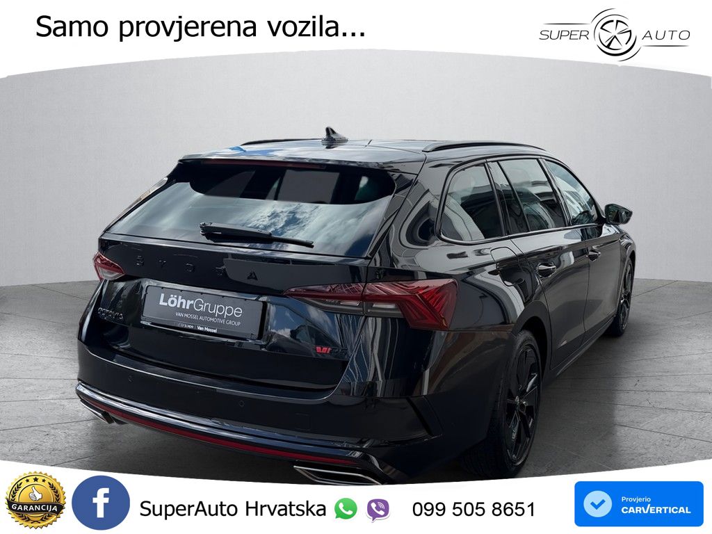 Škoda Octavia Combi RS 2.0 TDI (200 KS) DSG LED+GR SJED+ACC