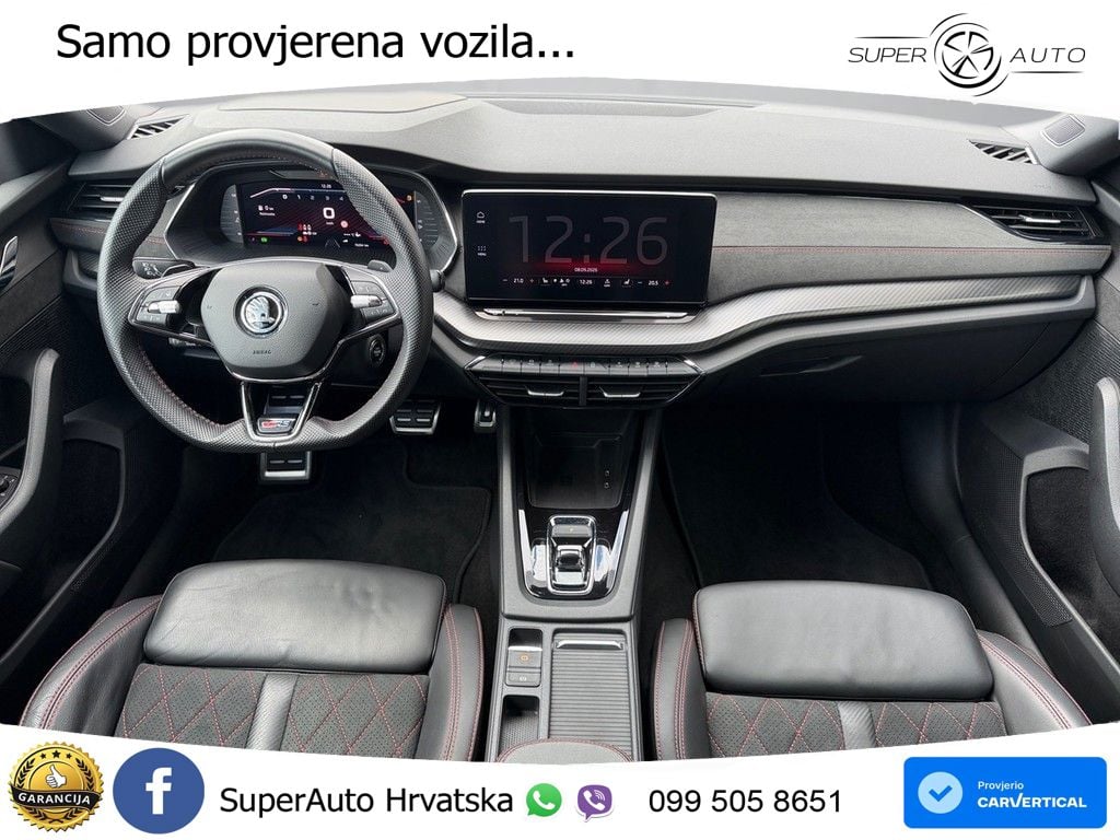 Škoda Octavia Combi RS 2.0 TDI (200 KS) DSG LED+GR SJED+ACC