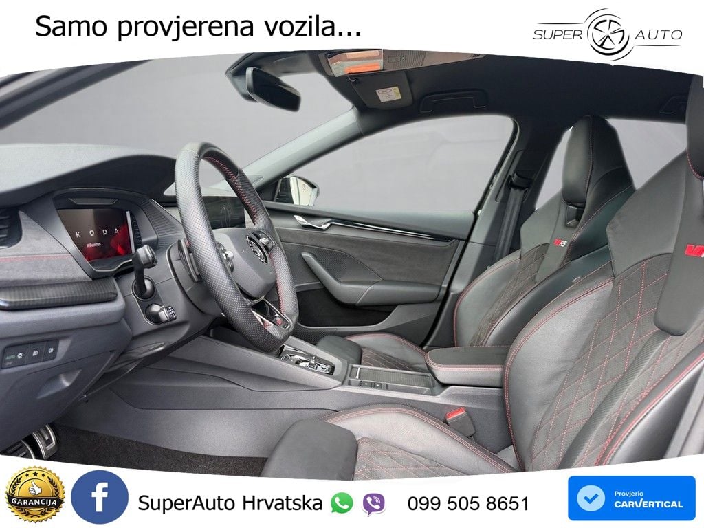 Škoda Octavia Combi RS 2.0 TDI (200 KS) DSG LED+GR SJED+ACC