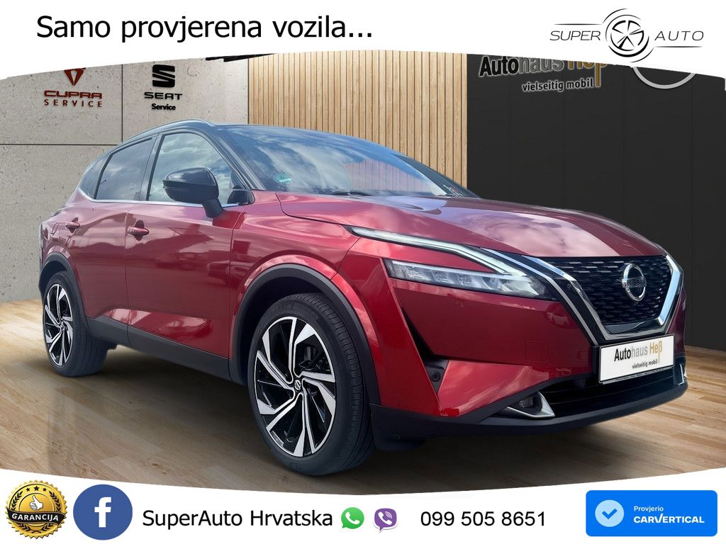 Nissan Qashqai 1.3 DIG-T (158 KS) Xtronic Tekna LED+GR SJED+ACC