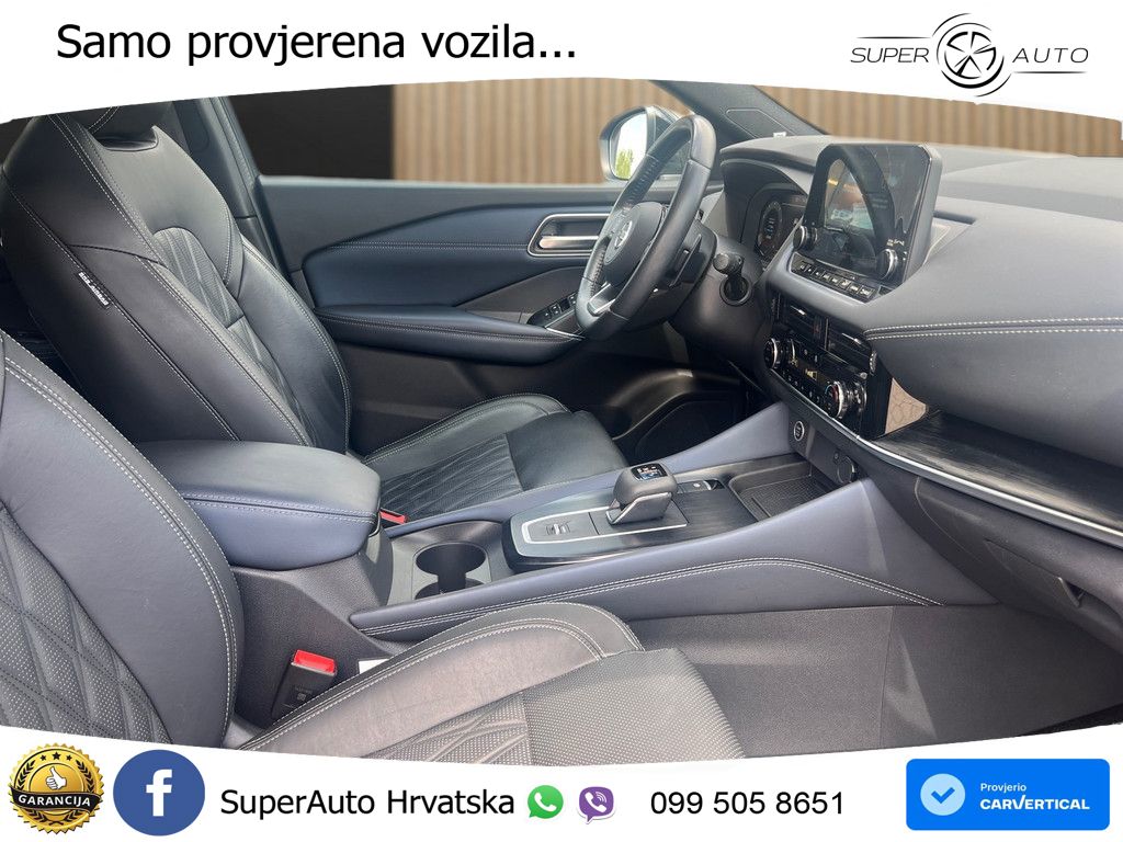 Nissan Qashqai 1.3 DIG-T (158 KS) Xtronic Tekna LED+GR SJED+ACC
