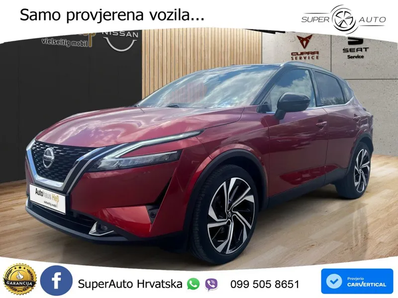 Nissan Qashqai 1.3 DIG-T (158 KS) Xtronic Tekna LED+GR SJED+ACC