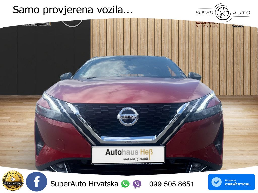 Nissan Qashqai 1.3 DIG-T (158 KS) Xtronic Tekna LED+GR SJED+ACC