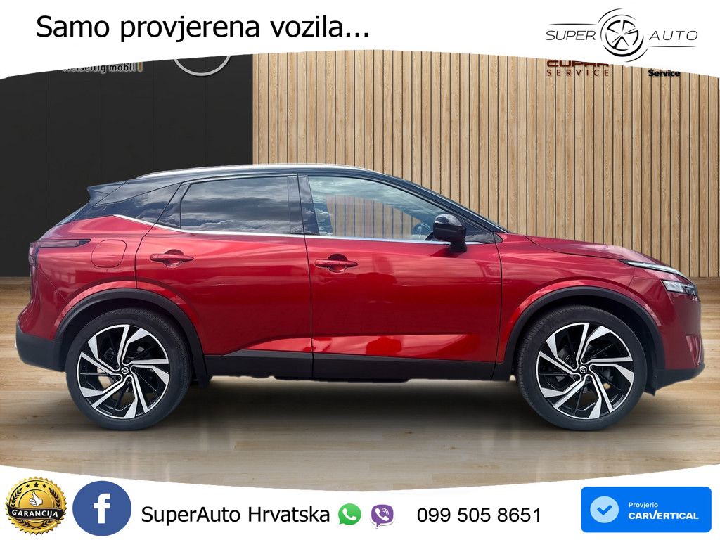 Nissan Qashqai 1.3 DIG-T (158 KS) Xtronic Tekna LED+GR SJED+ACC