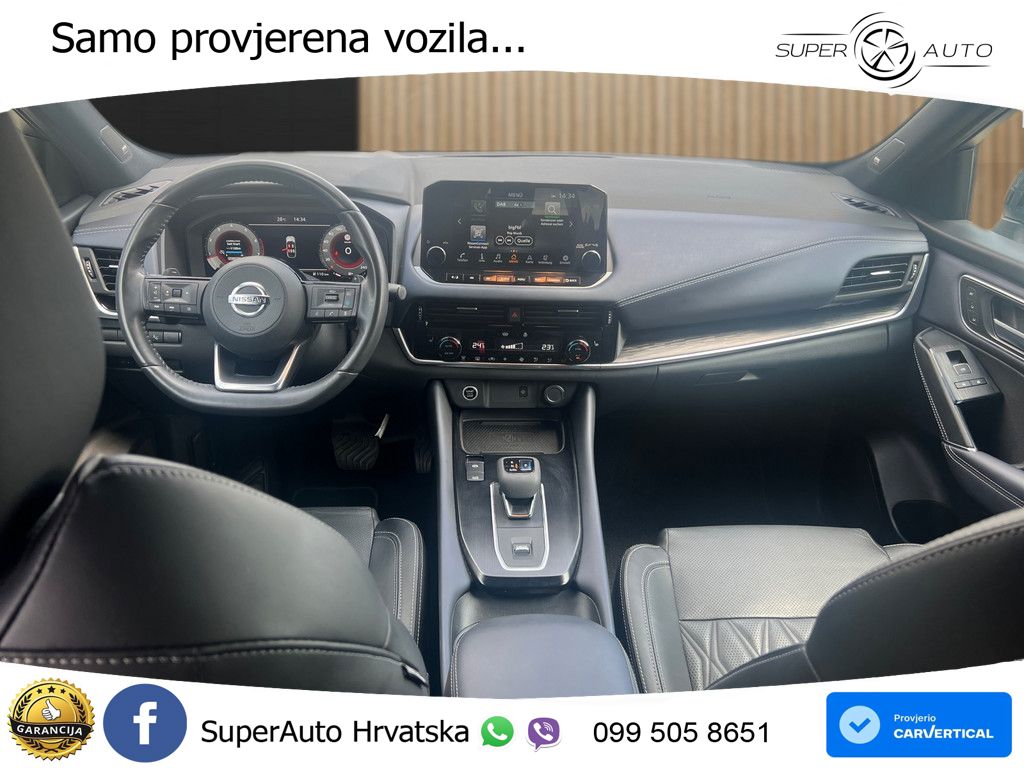 Nissan Qashqai 1.3 DIG-T (158 KS) Xtronic Tekna LED+GR SJED+ACC