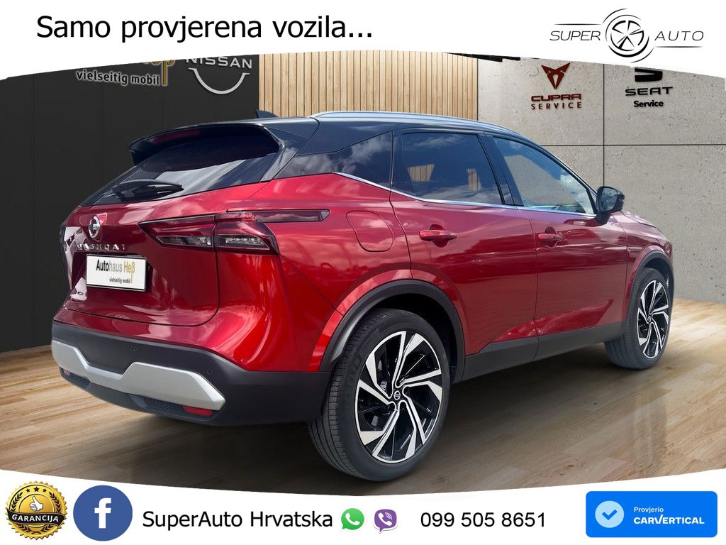 Nissan Qashqai 1.3 DIG-T (158 KS) Xtronic Tekna LED+GR SJED+ACC
