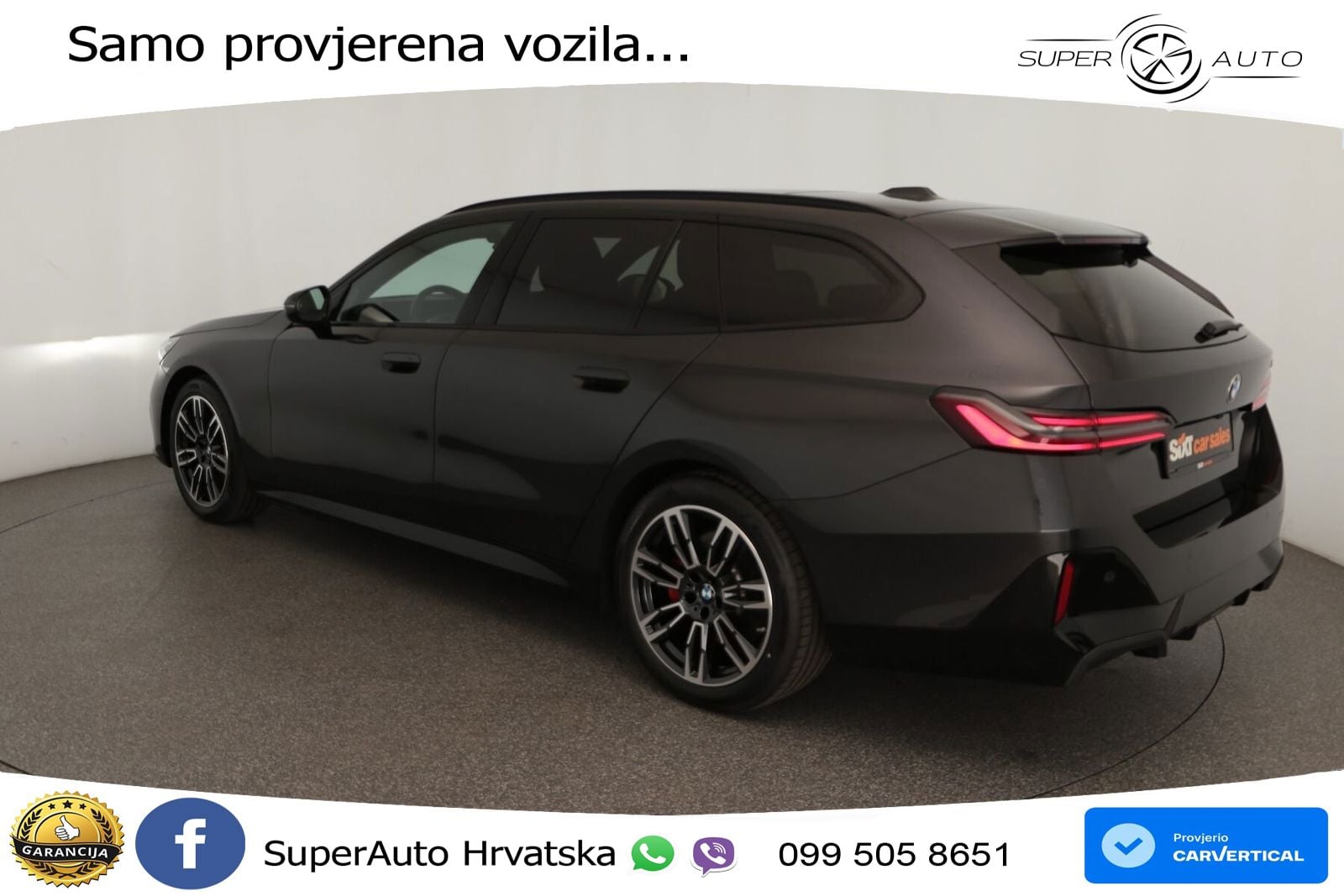 BMW 520d Touring (197 KS) Steptronic M Sport ACC+HEAD+4xGR SJED+360+PANO