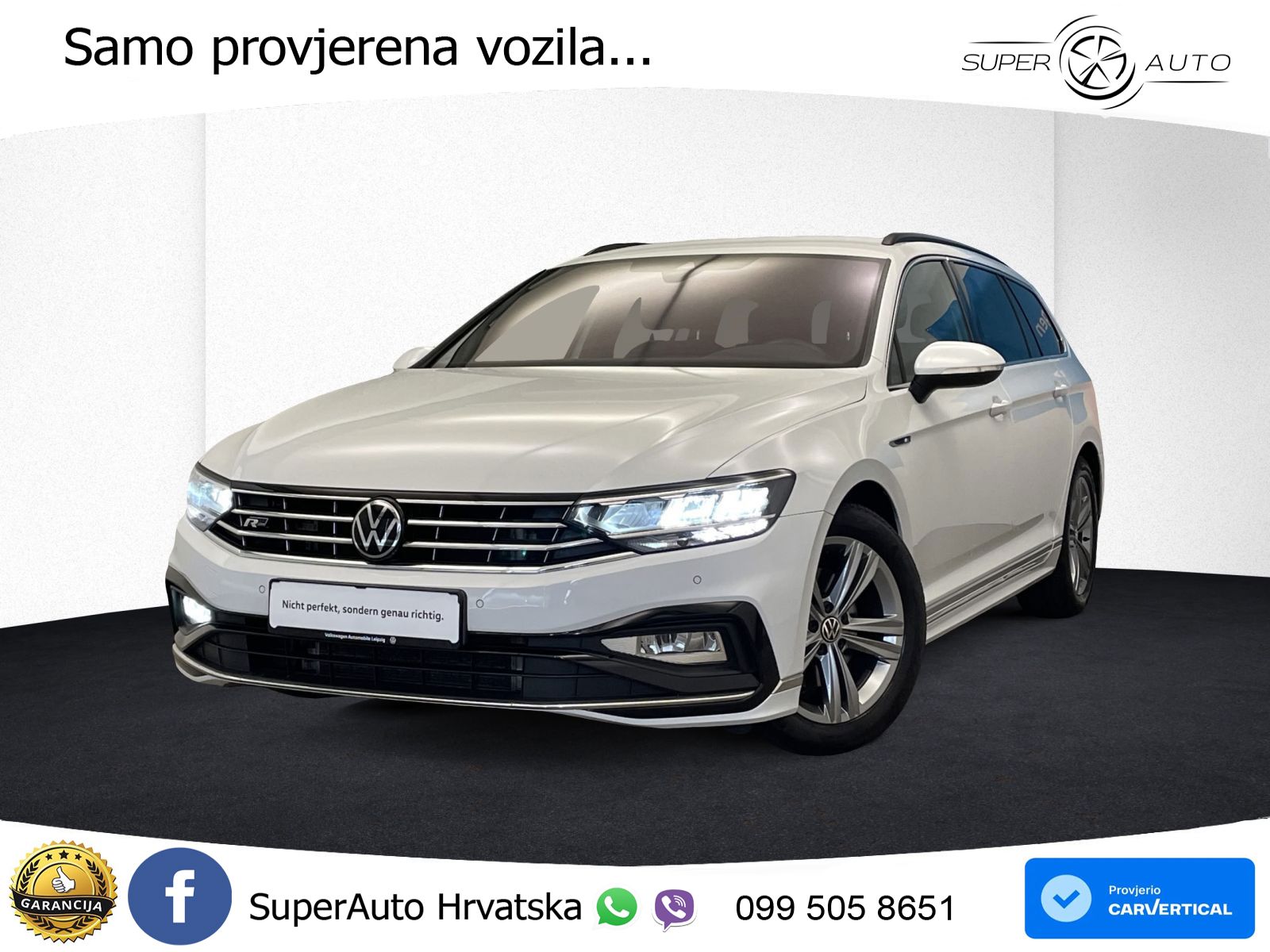 Volkswagen Passat Variant 2.0 TDI (200 KS) DSG R-Line LED+GR SJED+ACC