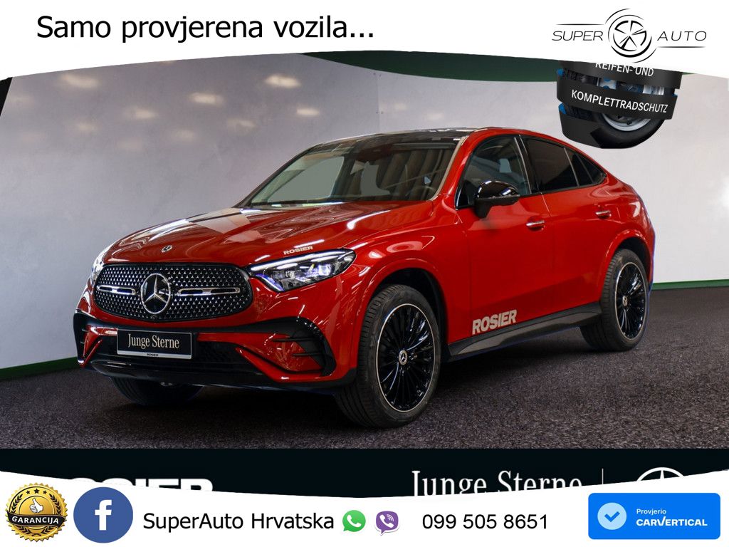 Mercedes GLC Coupe 400e (381 KS) 4MATIC 9G-TRONIC AMG LED+GR SJED+ACC
