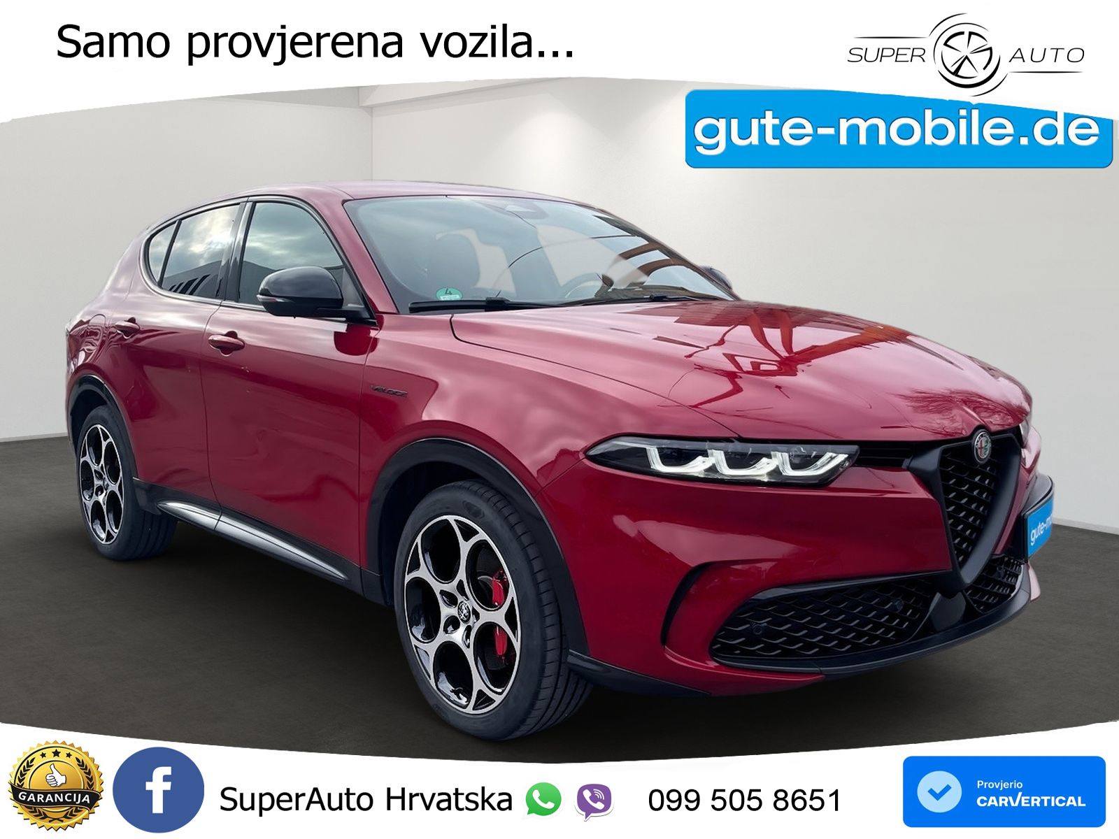 Alfa Romeo Tonale 1.5 VGT (160 KS) 48V-Hybrid TCT LED+ACC