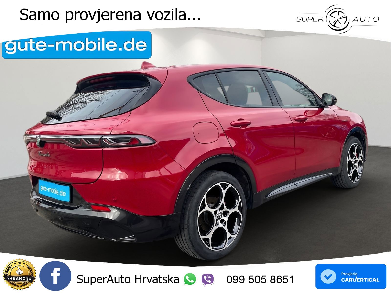 Alfa Romeo Tonale 1.5 VGT (160 KS) 48V-Hybrid TCT LED+ACC