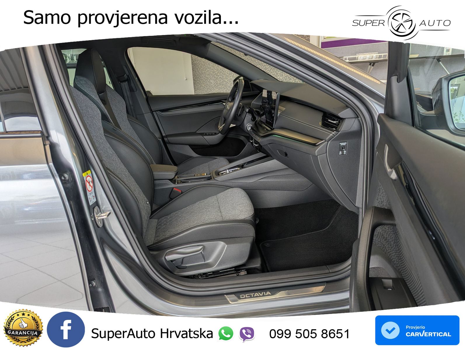 Škoda Octavia Combi 1.5 TSI (150 KS) DSG SportLine LED+GR SJED+ACC