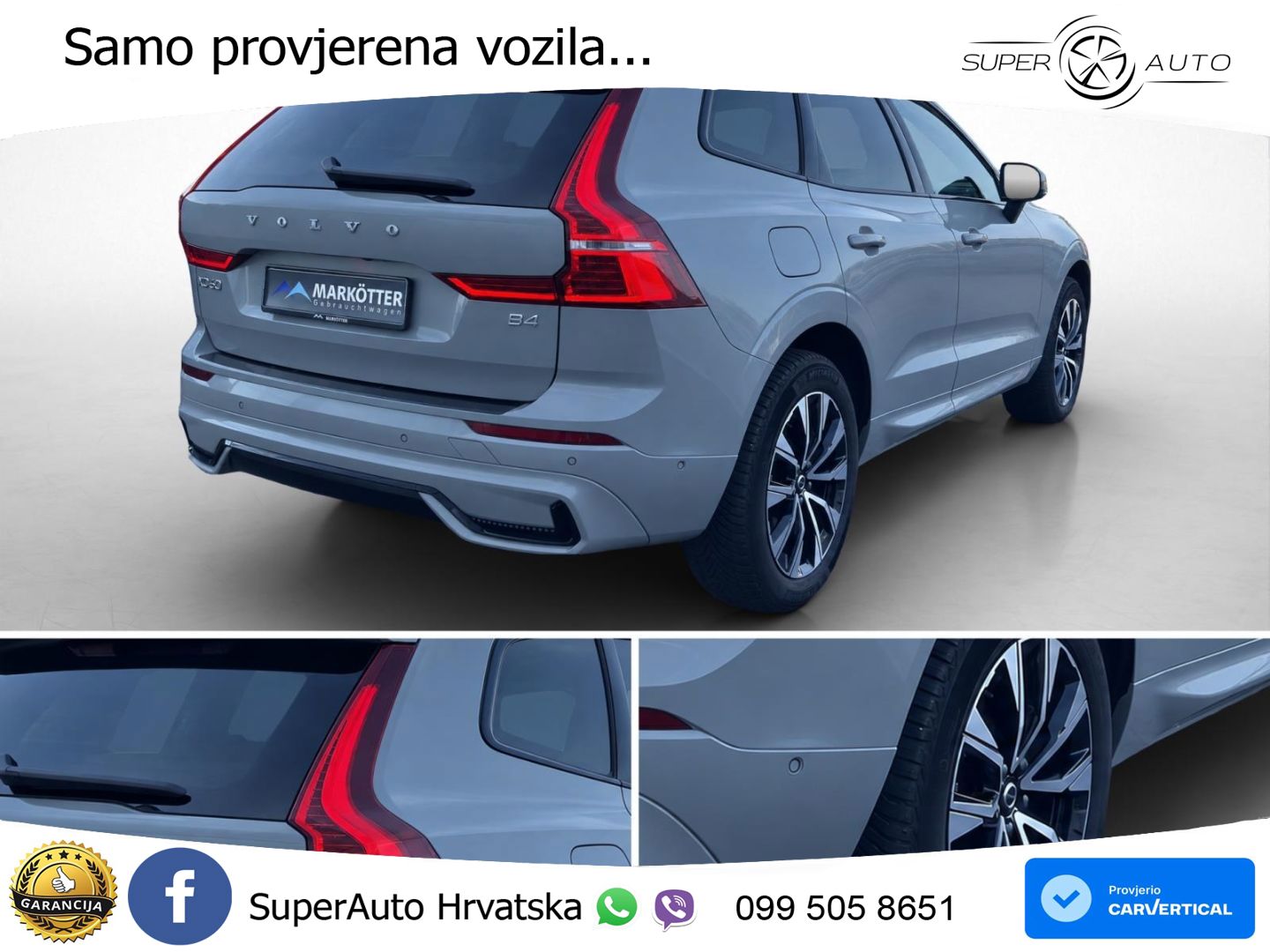 Volvo XC60 B4 Diesel FWD Geartronic LED+GR SJED+ACC