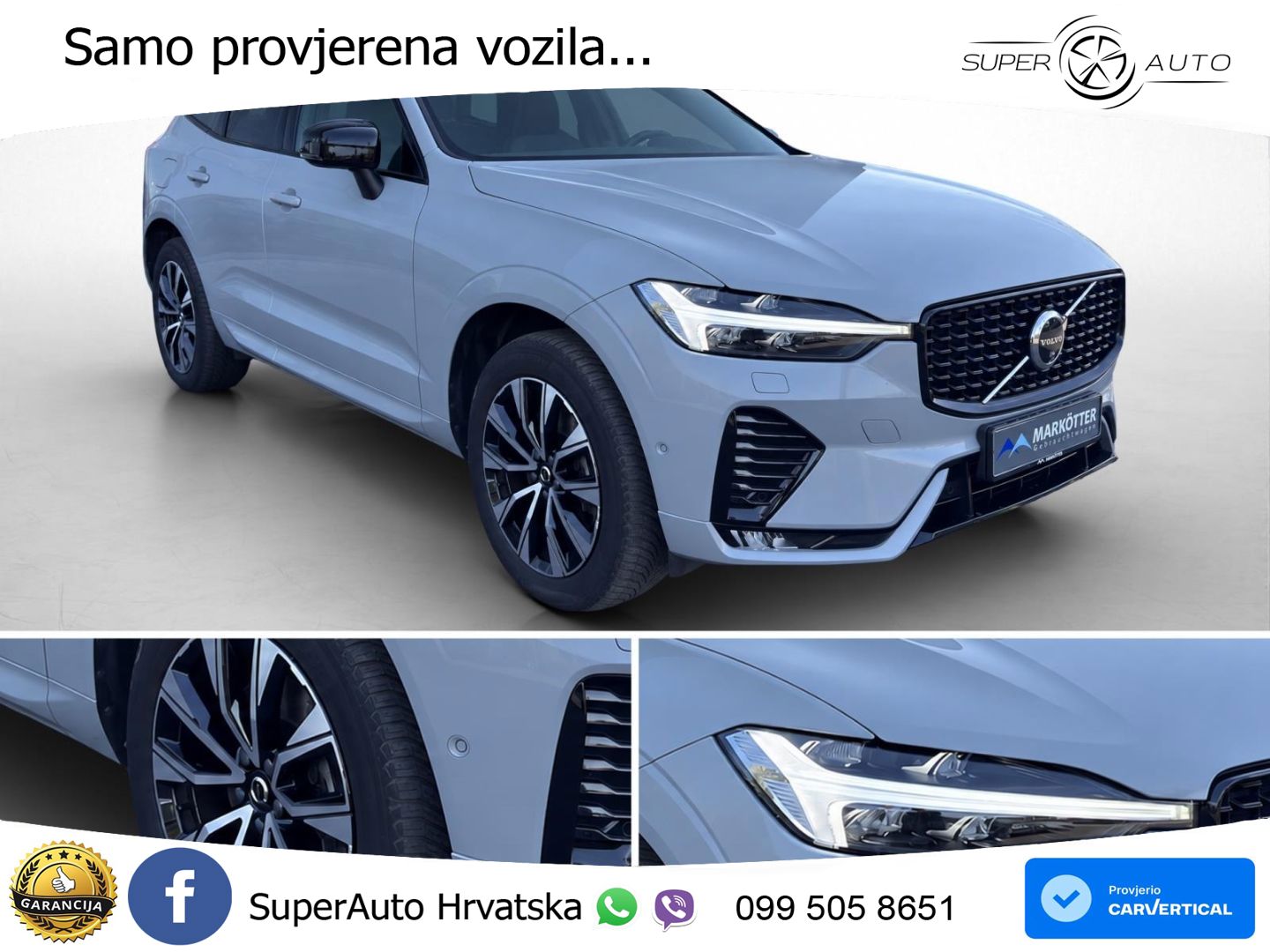 Volvo XC60 B4 Diesel FWD Geartronic LED+GR SJED+ACC