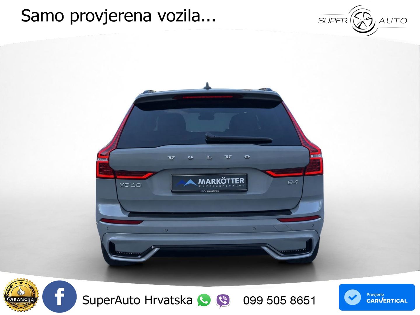 Volvo XC60 B4 Diesel FWD Geartronic LED+GR SJED+ACC