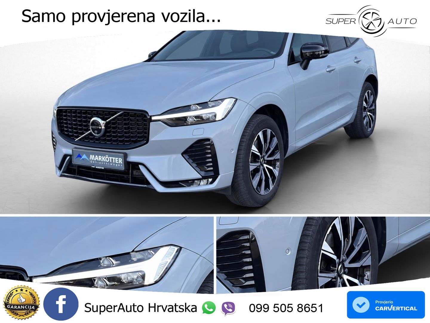 Volvo XC60 B4 Diesel FWD Geartronic LED+GR SJED+ACC