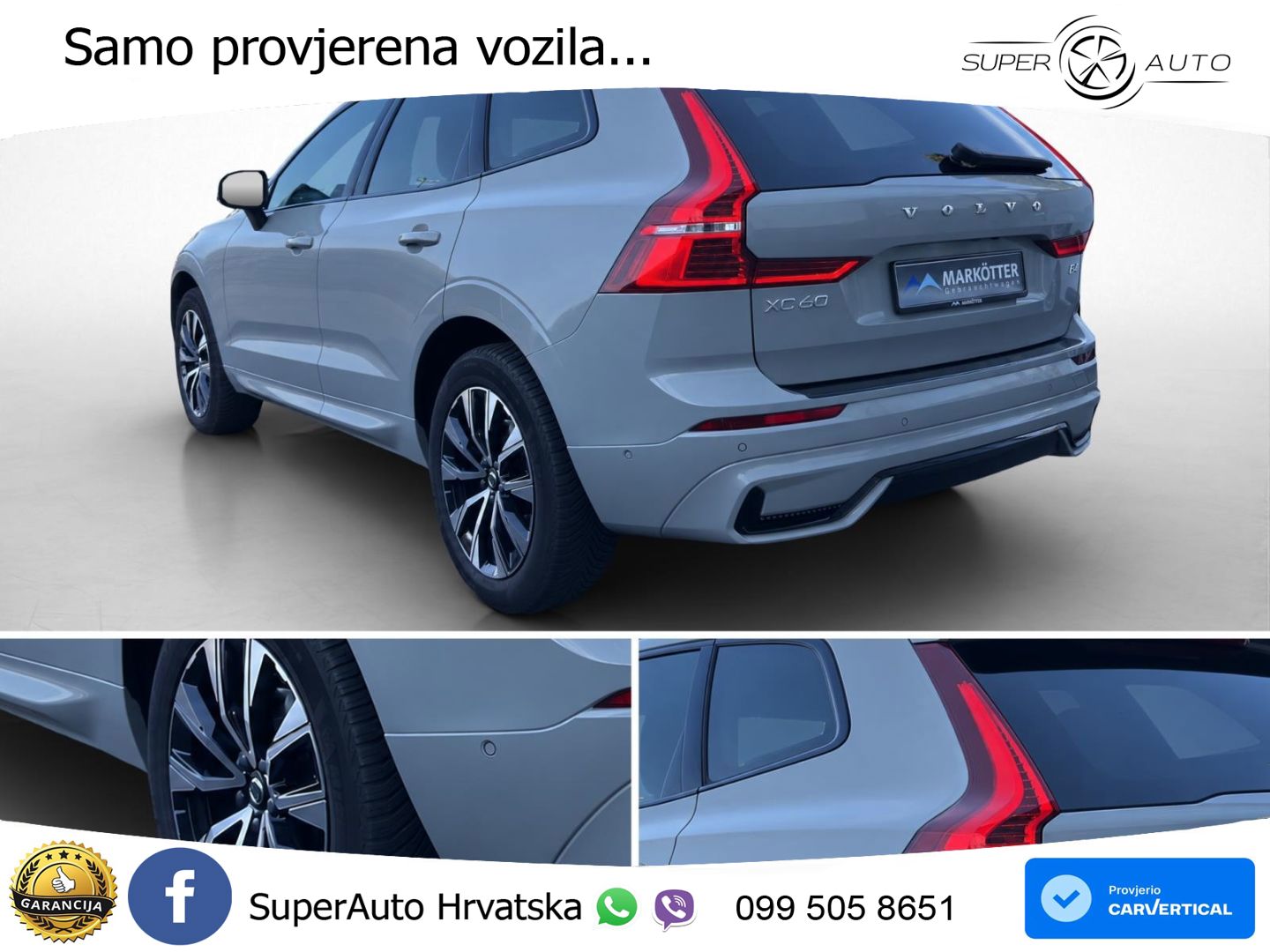 Volvo XC60 B4 Diesel FWD Geartronic LED+GR SJED+ACC