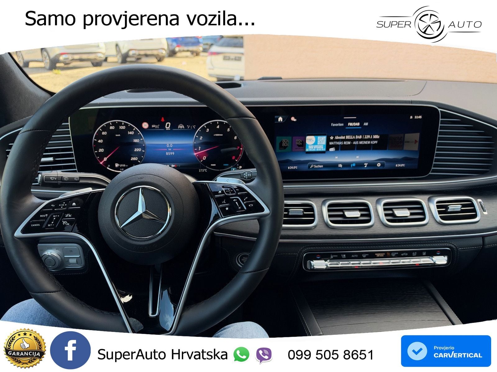 Mercedes GLE 580 V8 (517 KS) EQ Boost 4MATIC 9G-TRONIC AMG ACC+HEAD+GR SJED+360+PANO