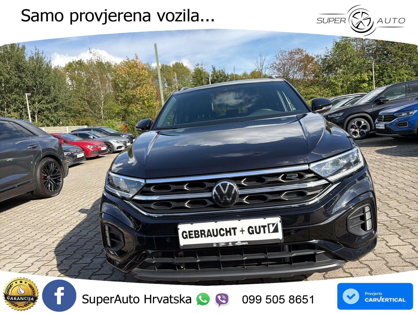 Volkswagen T-Roc 1.5 TSI (150 KS) R-Line LED+GR SJED+ACC