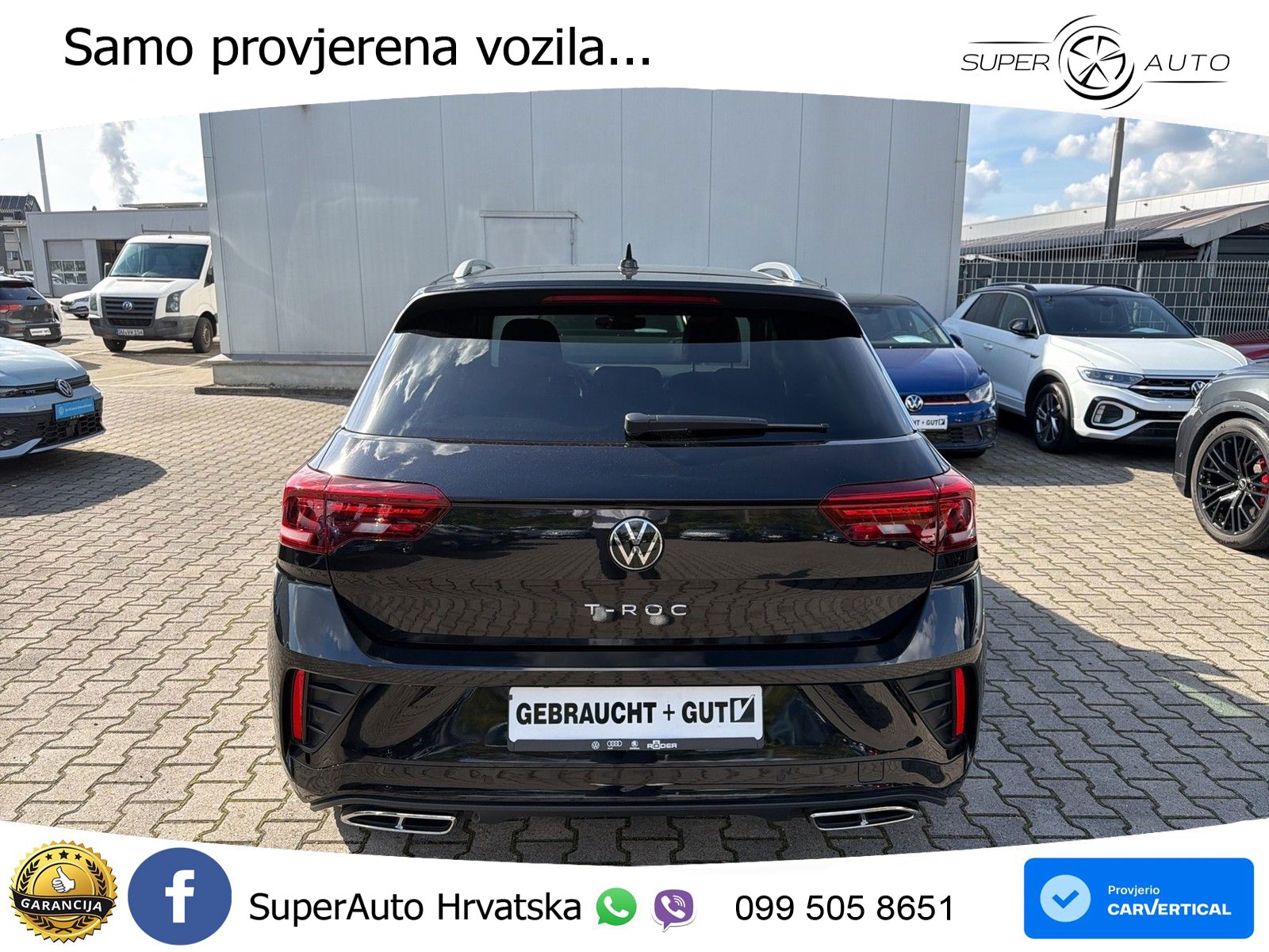 Volkswagen T-Roc 1.5 TSI (150 KS) R-Line LED+GR SJED+ACC