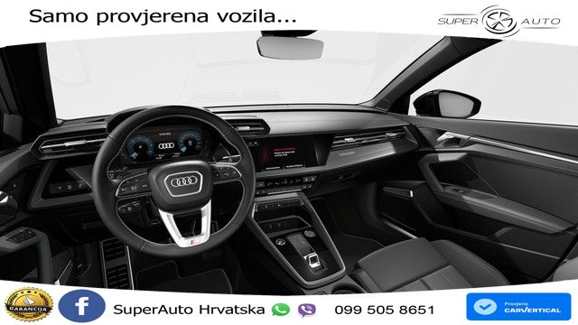 Audi A3 40 TDI (200 KS) quattro S tronic S line MATRIX+GR SJED+KAM