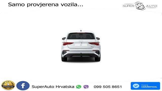 Audi A3 40 TDI (200 KS) quattro S tronic S line MATRIX+GR SJED+KAM