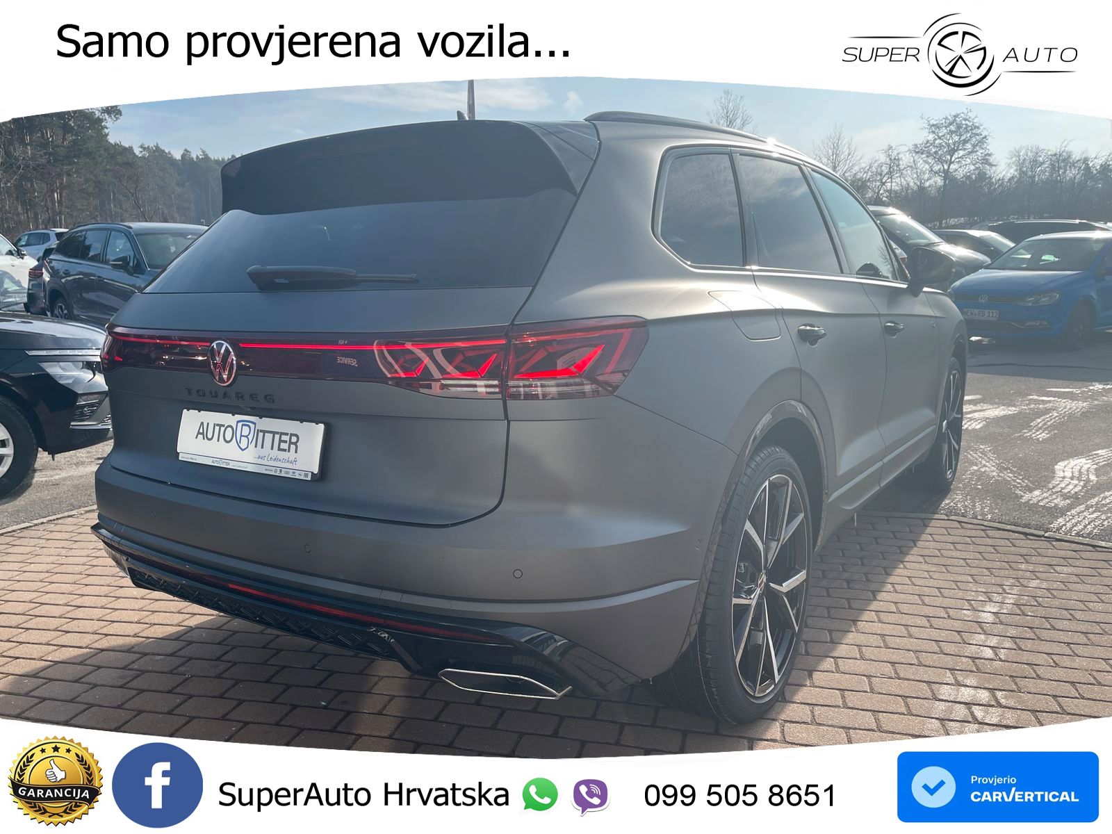 Volkswagen Touareg 3.0 V6 TDI (286 KS) 4MOTION Tiptronic LED+GR SJED+ACC
