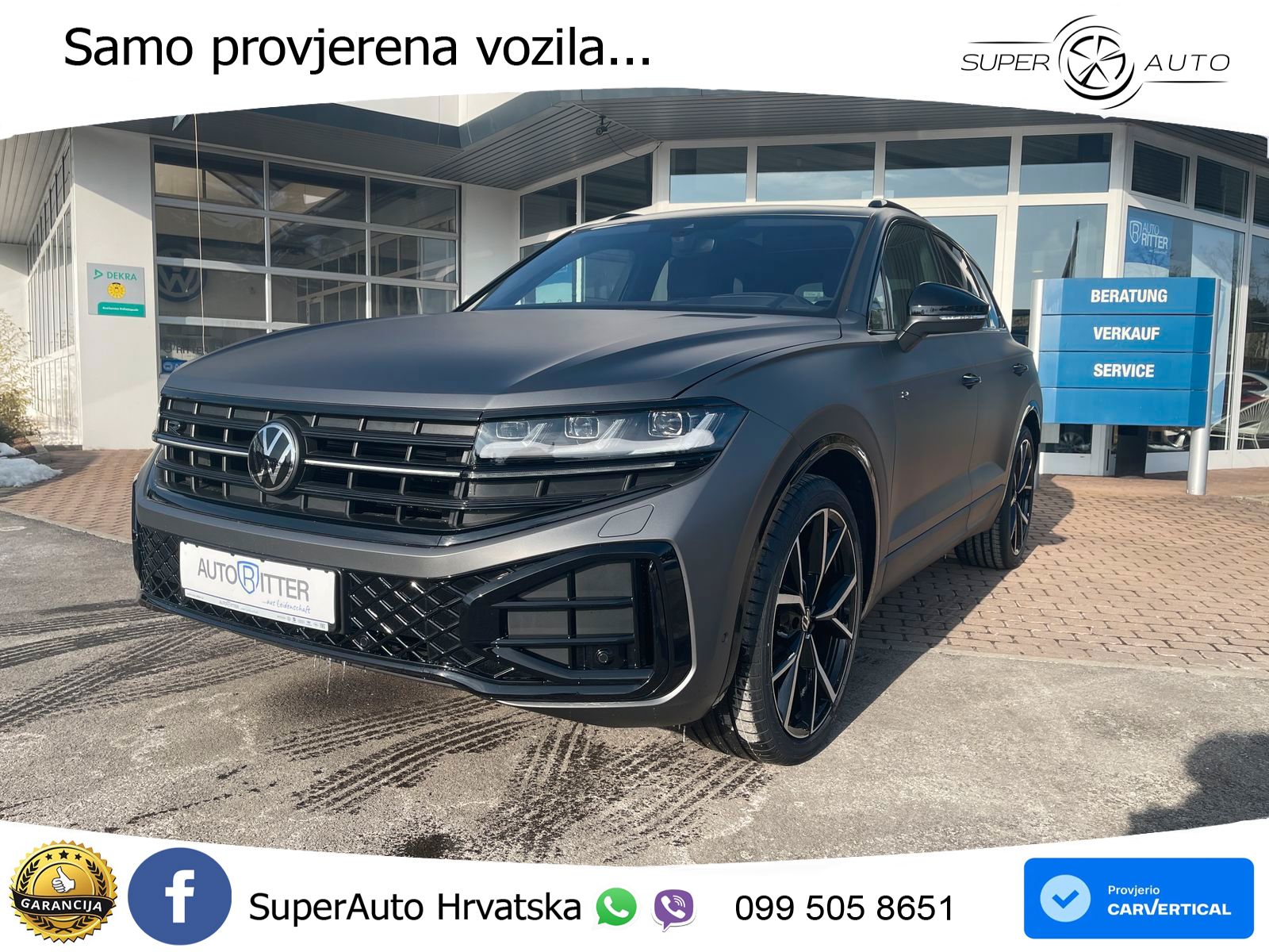 Volkswagen Touareg 3.0 V6 TDI (286 KS) 4MOTION Tiptronic LED+GR SJED+ACC