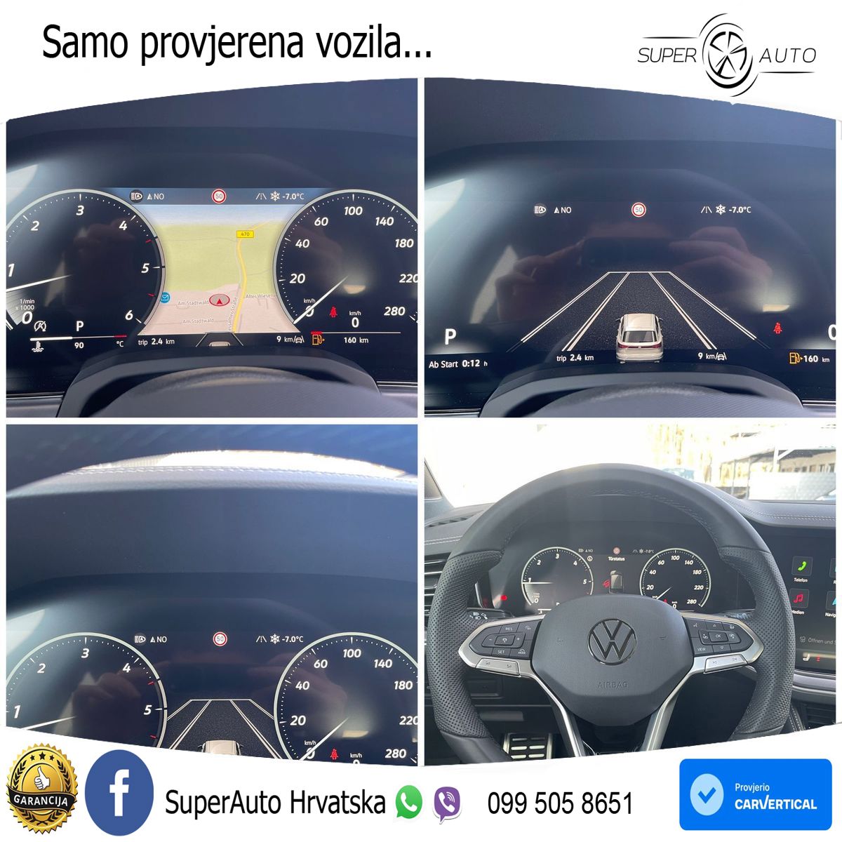 Volkswagen Touareg 3.0 V6 TDI (286 KS) 4MOTION Tiptronic LED+GR SJED+ACC