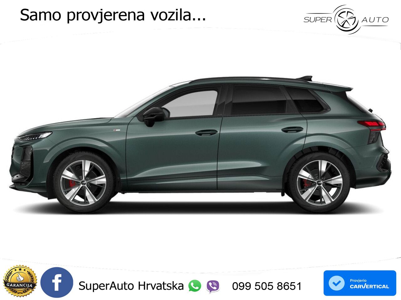 Audi Q3 1.5 TFSI (150 KS) S tronic S line LED+GR SJED+ACC