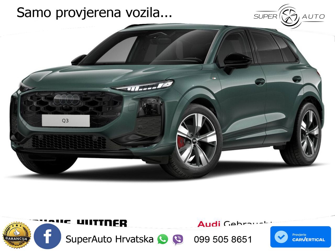 Audi Q3 1.5 TFSI (150 KS) S tronic S line LED+GR SJED+ACC