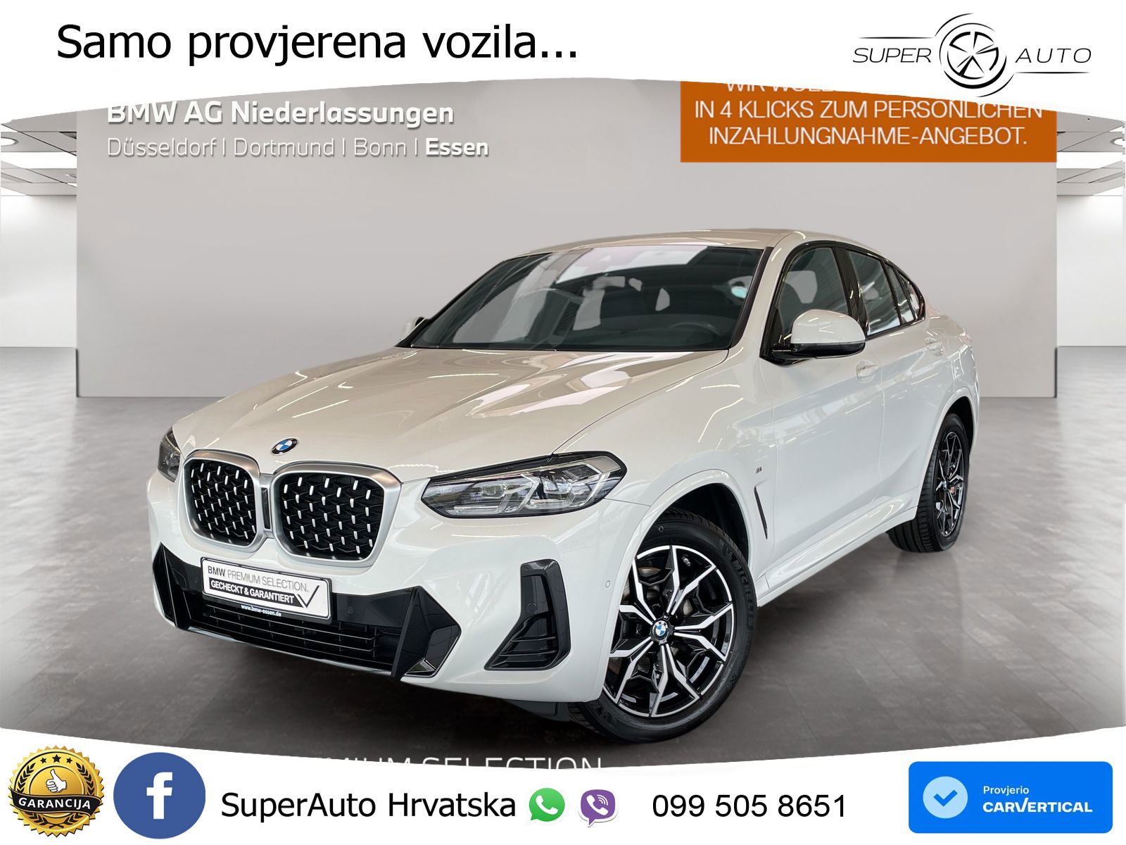 BMW X4 30d (286 KS) xDrive Steptronic M Sport