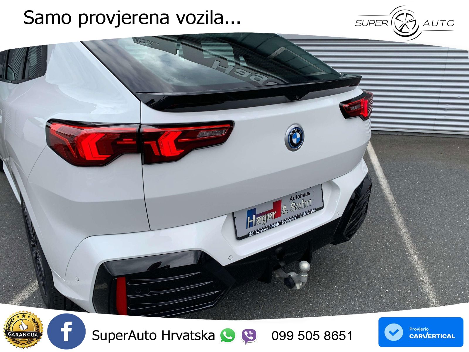 BMW iX2 66.5 kWh (313 KS) xDrive30