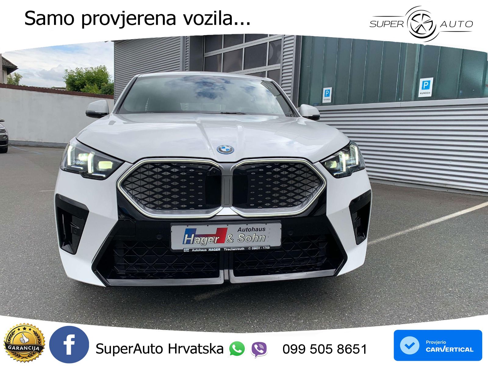 BMW iX2 66.5 kWh (313 KS) xDrive30