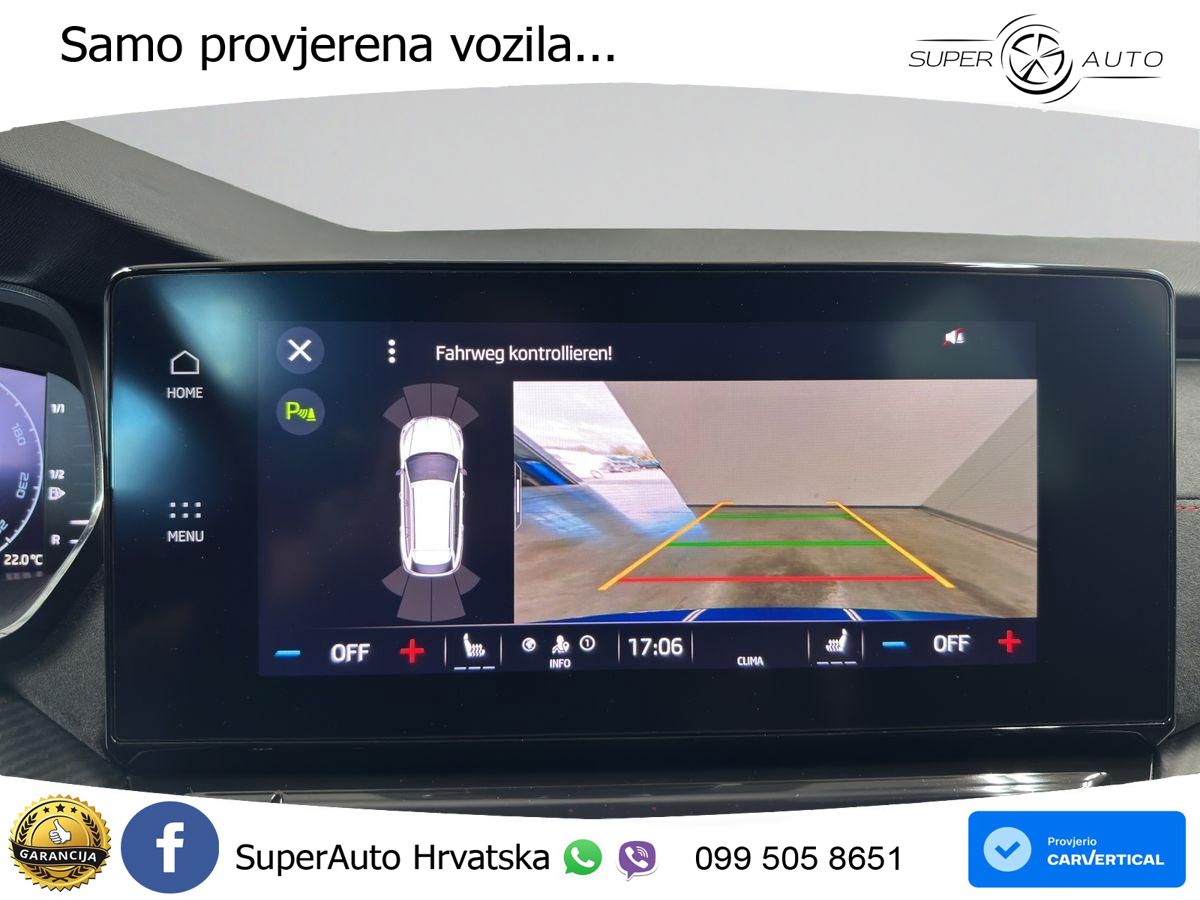 Škoda Octavia Combi RS 2.0 TDI (200 KS) 4x4 DSG MATRIX+GR SJED+KAM