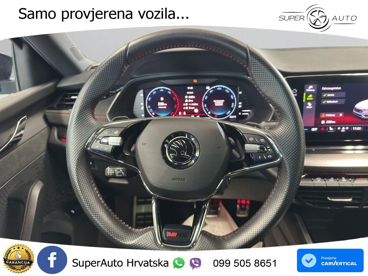 Škoda Octavia Combi RS 2.0 TDI (200 KS) 4x4 DSG MATRIX+GR SJED+KAM