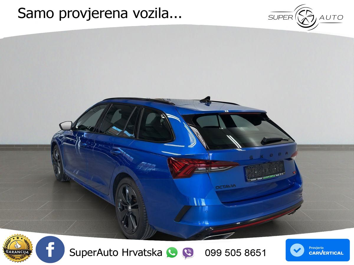 Škoda Octavia Combi RS 2.0 TDI (200 KS) 4x4 DSG MATRIX+GR SJED+KAM