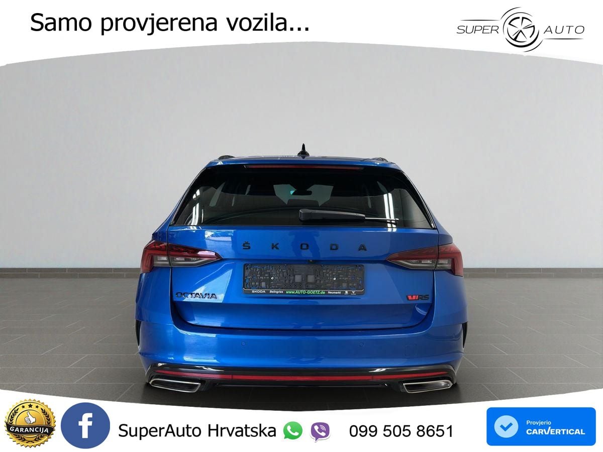 Škoda Octavia Combi RS 2.0 TDI (200 KS) 4x4 DSG MATRIX+GR SJED+KAM