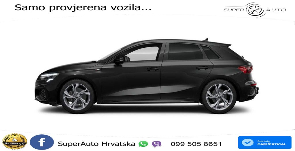Audi A3 40 TDI (200 KS) quattro S tronic S line LED+GR SJED+ACC