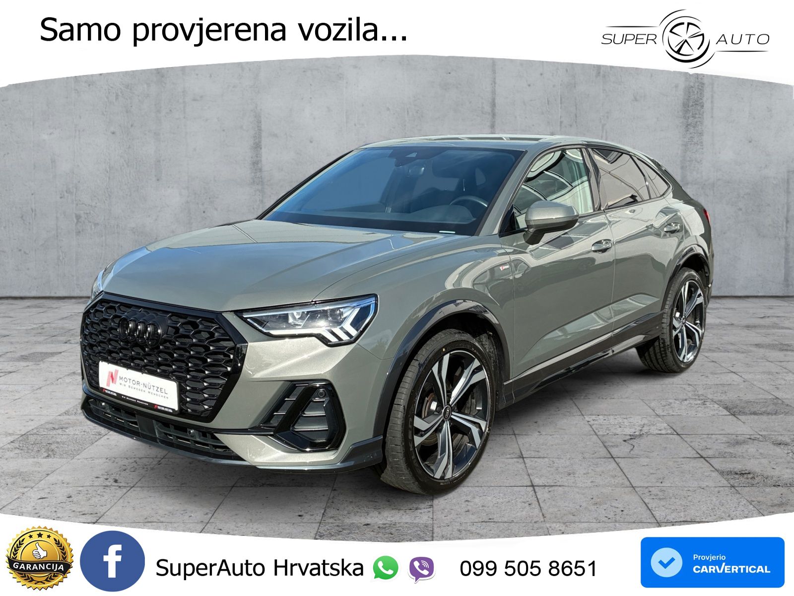 Audi Q3 Sportback 35 TDI (150 KS) S line