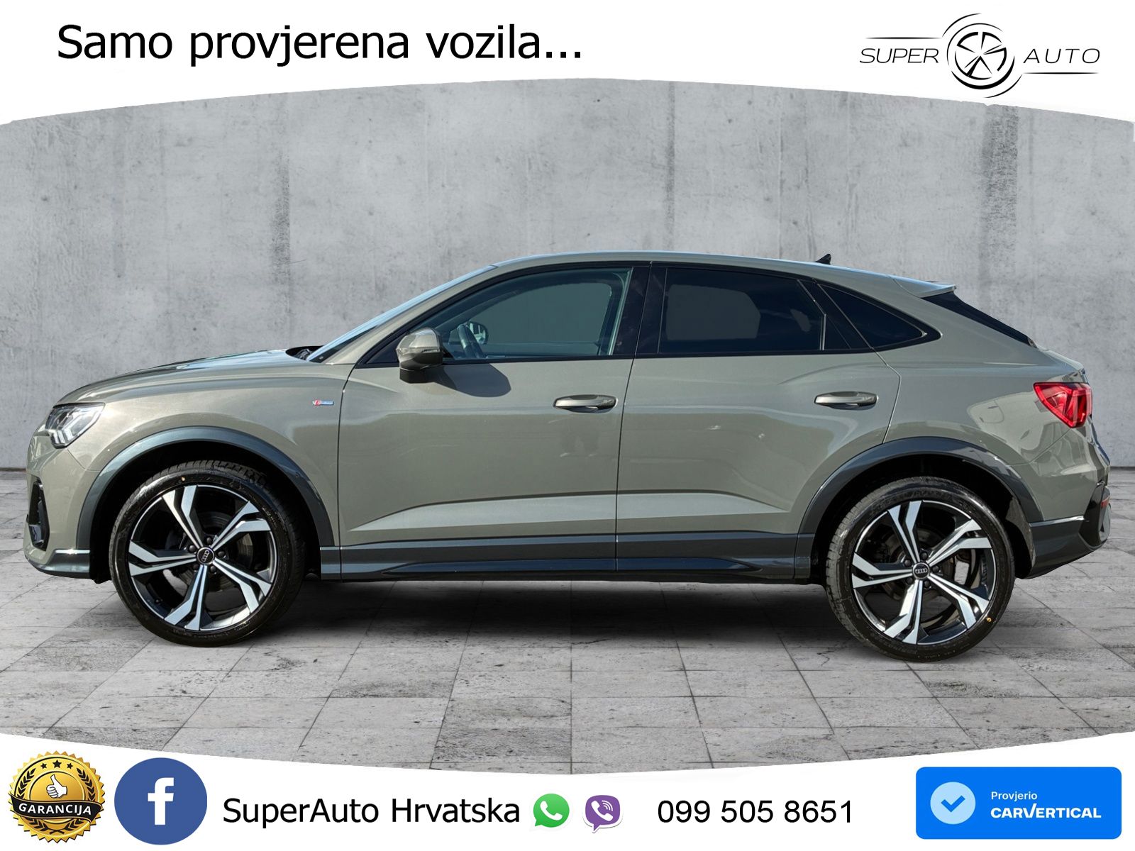 Audi Q3 Sportback 35 TDI (150 KS) S line