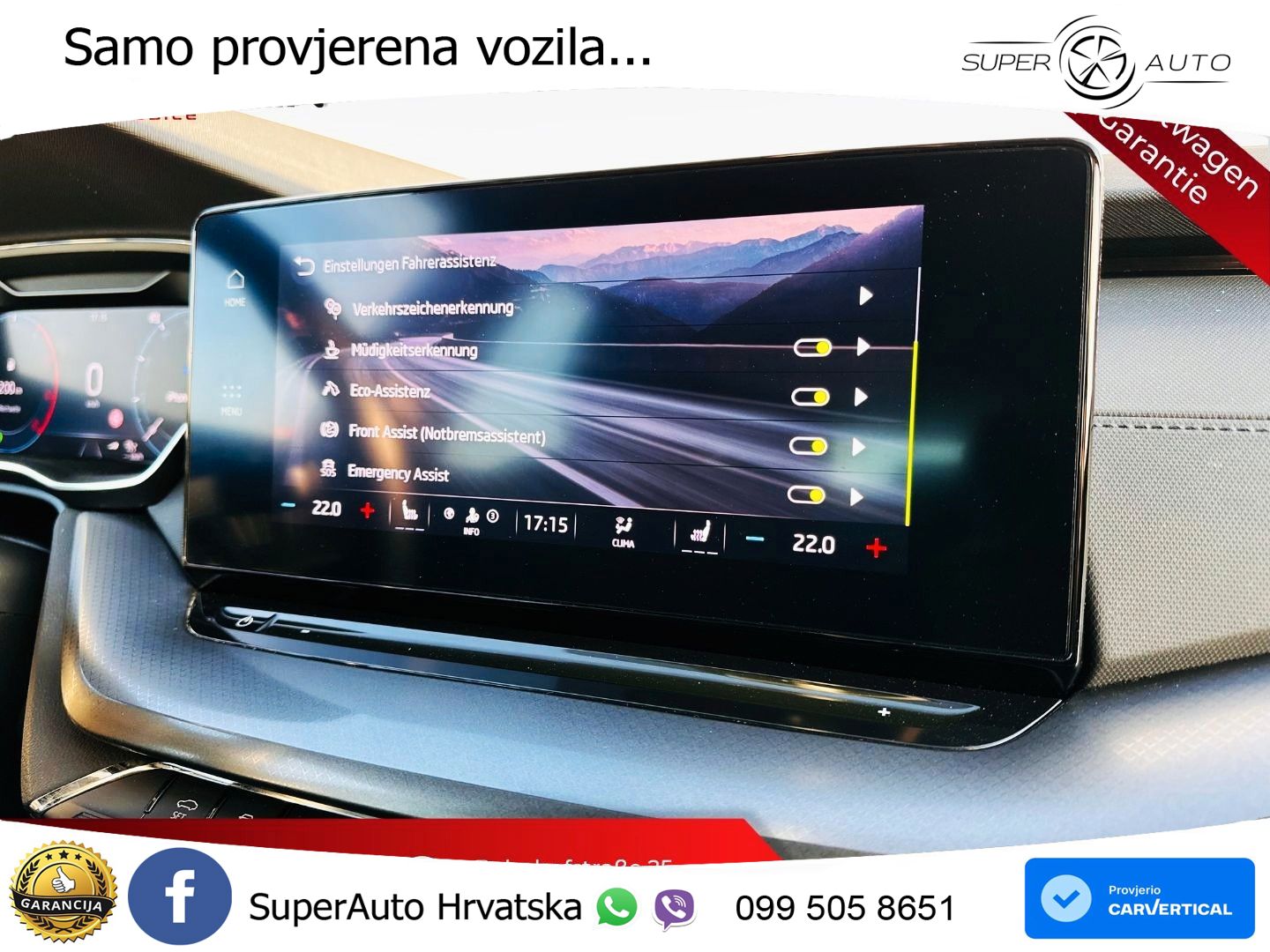 Škoda Octavia Combi 2.0 TDI (150 KS) DSG LED+GR SJED+ACC