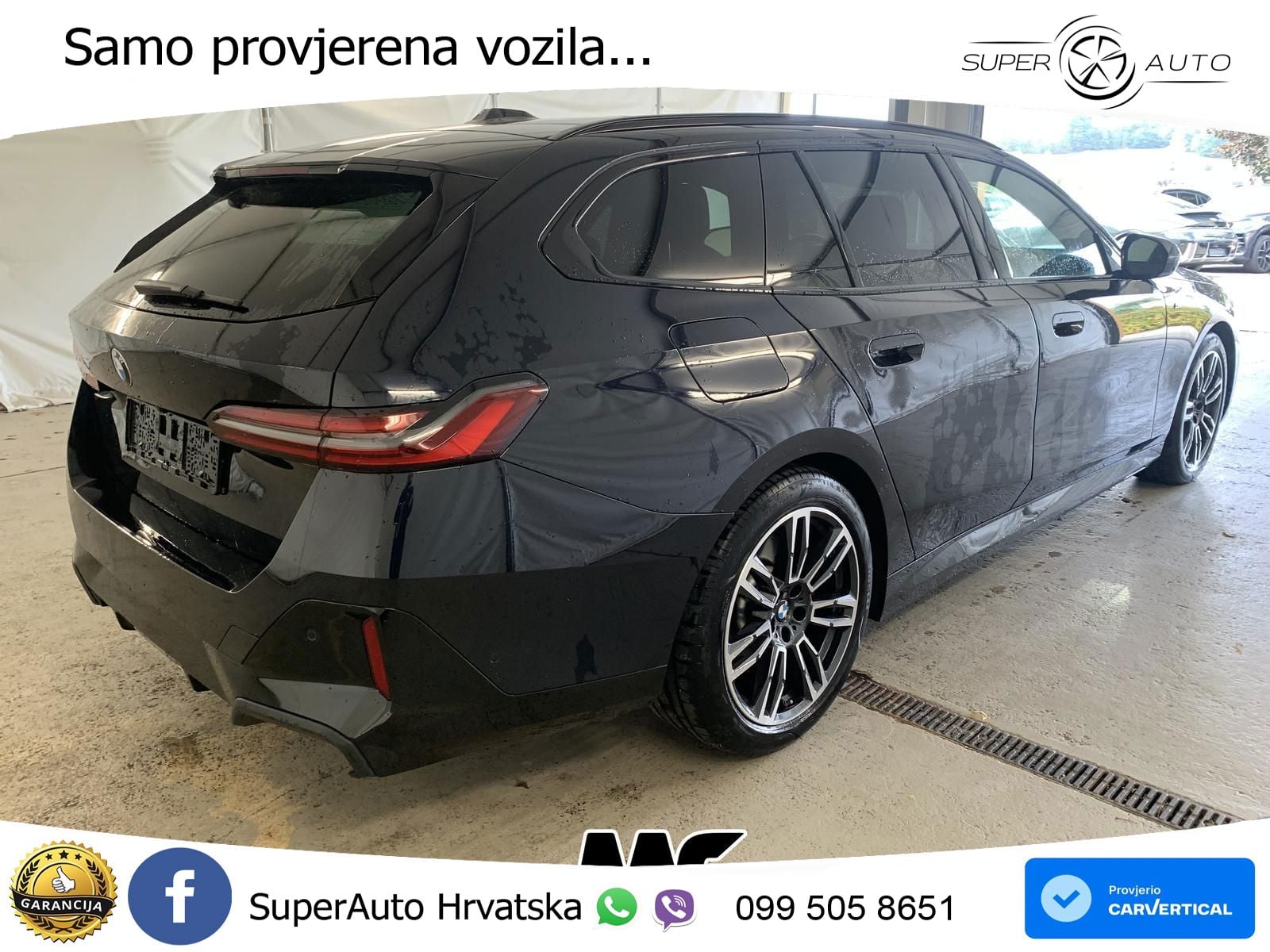 BMW 520d Touring (197 KS) Steptronic M Sport ACC+HEAD+GR SJED+360+PANO