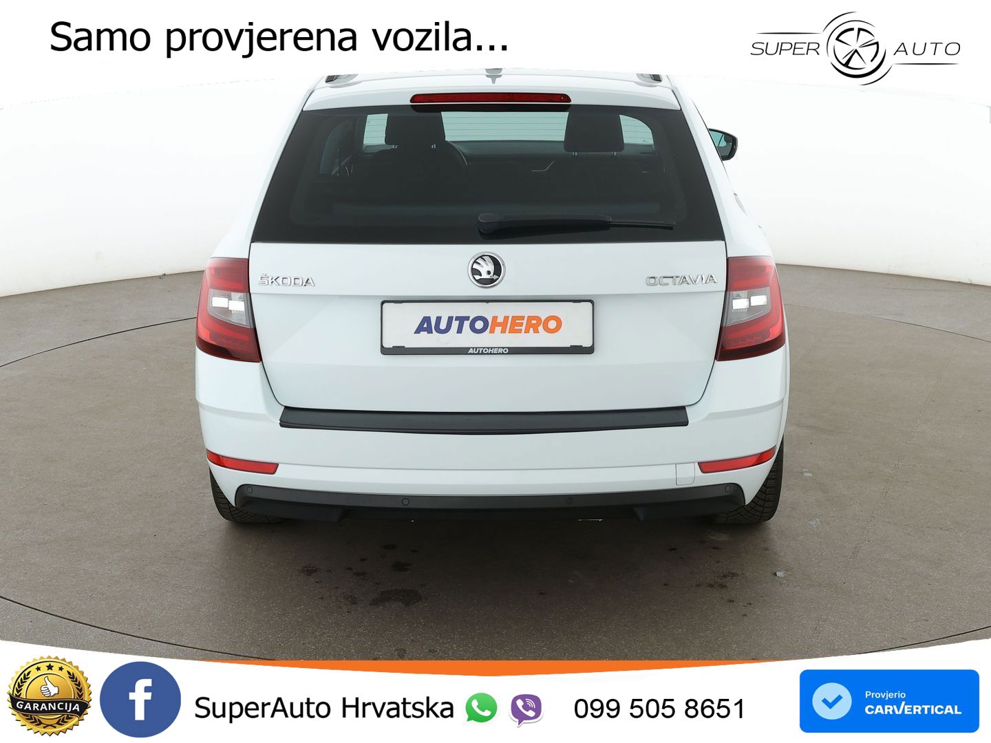 Škoda Octavia Combi 2.0 TDI (150 KS) DSG LED+GR SJED+ACC
