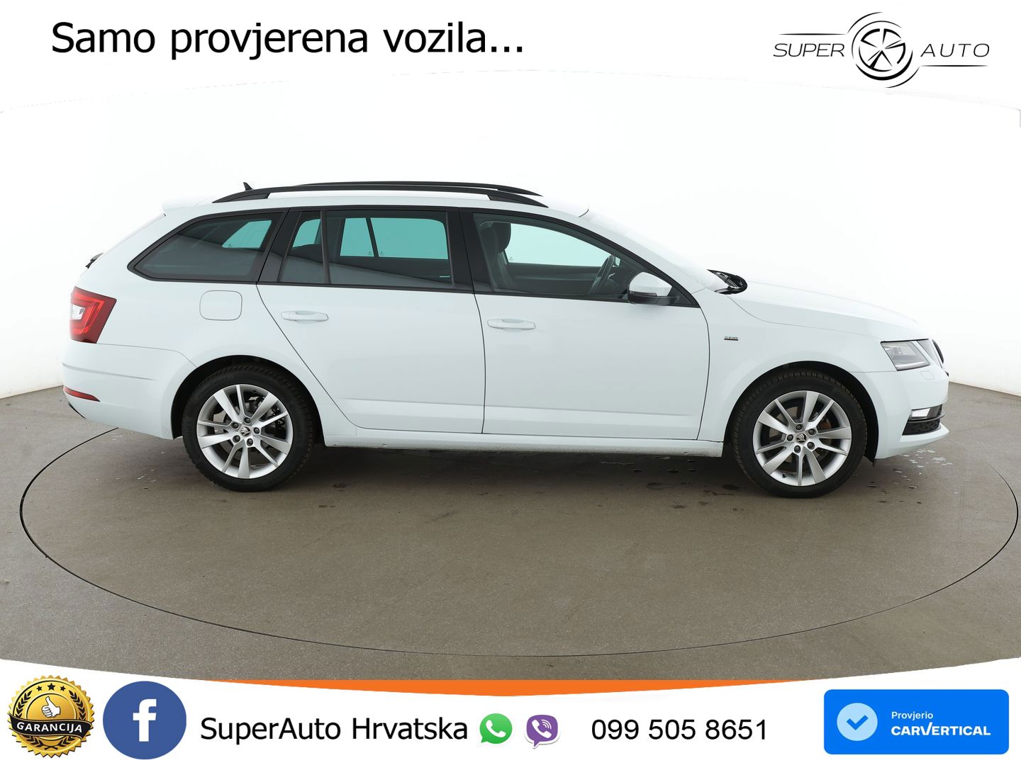 Škoda Octavia Combi 2.0 TDI (150 KS) DSG LED+GR SJED+ACC