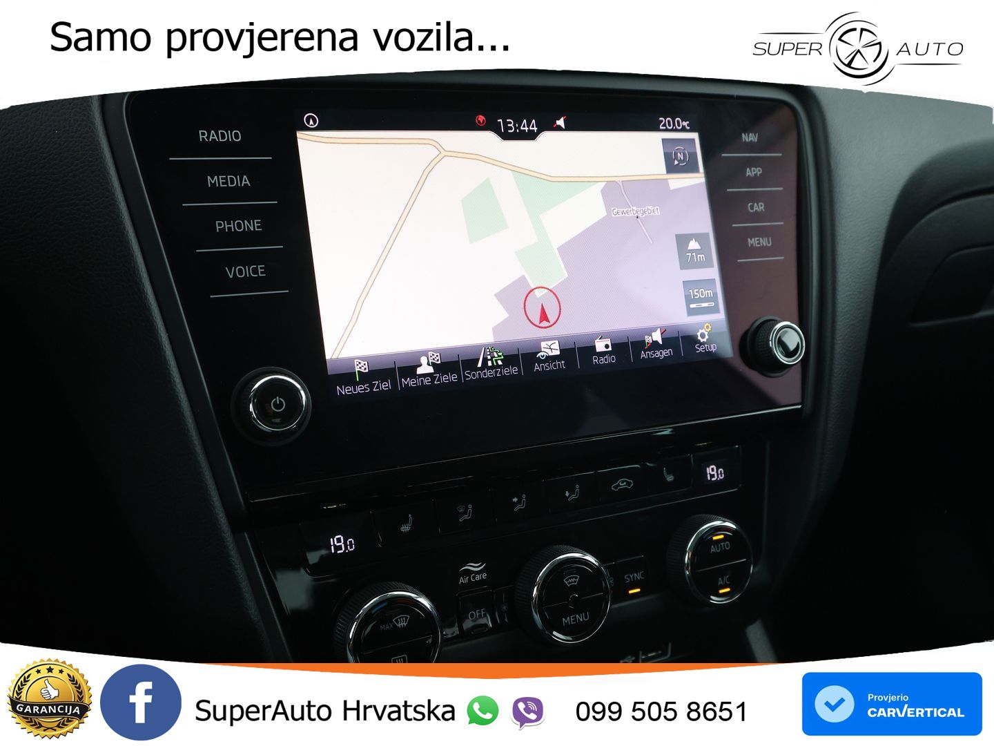 Škoda Octavia Combi 2.0 TDI (150 KS) DSG LED+GR SJED+ACC