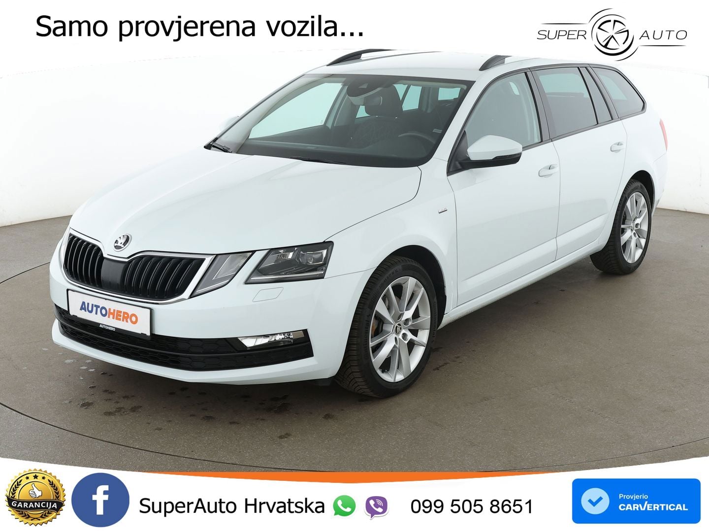 Škoda Octavia Combi 2.0 TDI (150 KS) DSG LED+GR SJED+ACC