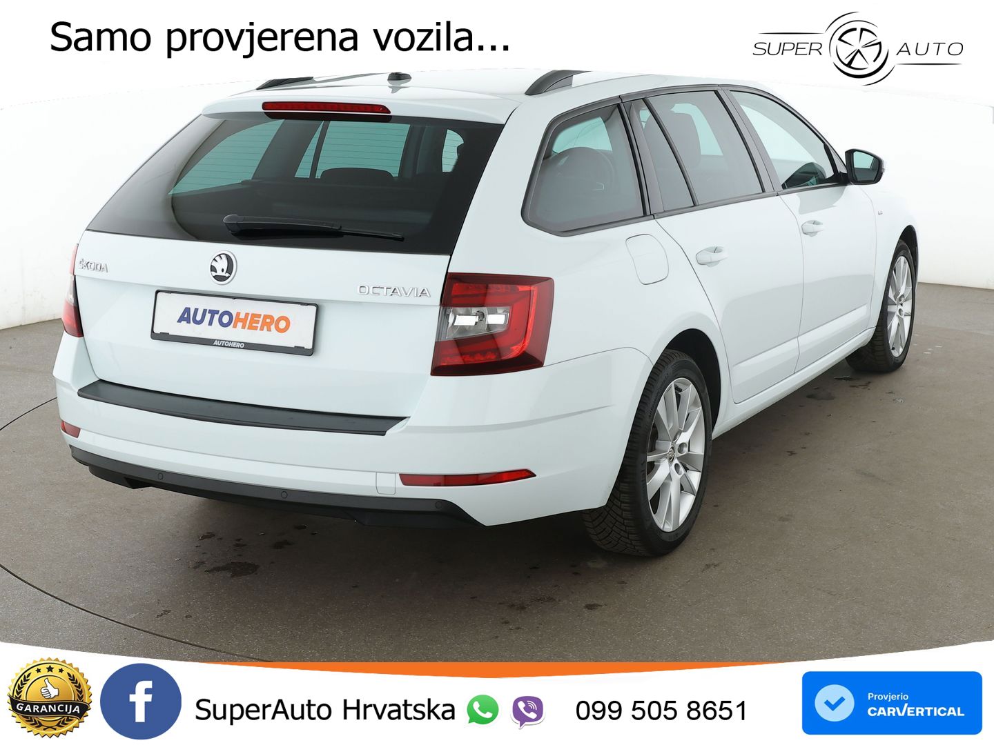Škoda Octavia Combi 2.0 TDI (150 KS) DSG LED+GR SJED+ACC